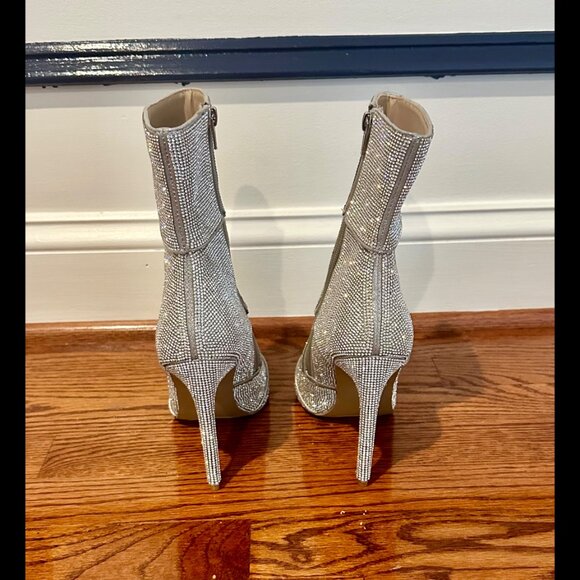 Steve Madden Winona Rhinestone Boots Size 8 - Picture 7 of 9